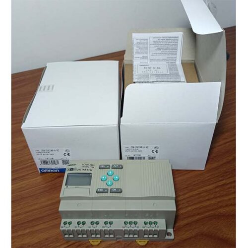 New and Original Omron ZEN-20C1AR-A-V2 PLC, Chassis Mount, DIN Rail, CPU, 12 Inputs, 8 Outputs, AC Input, Relay Output, AC Power Supply, In Stock - Image 7