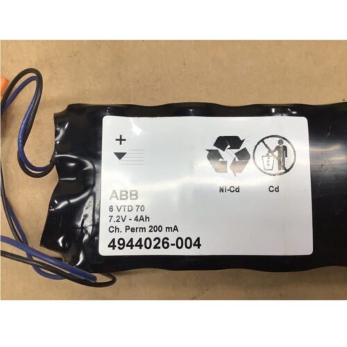 ABB 3HAB9307-1 Robot Controller Battery Replacement 4944026-004
