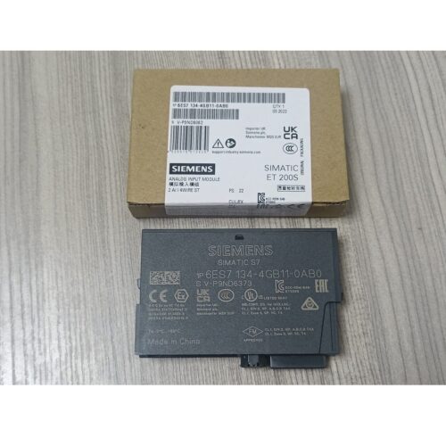 Siemens 6ES7134-4GB11-0AB0 SIMATIC ET200S Analog Current Input Module PLC