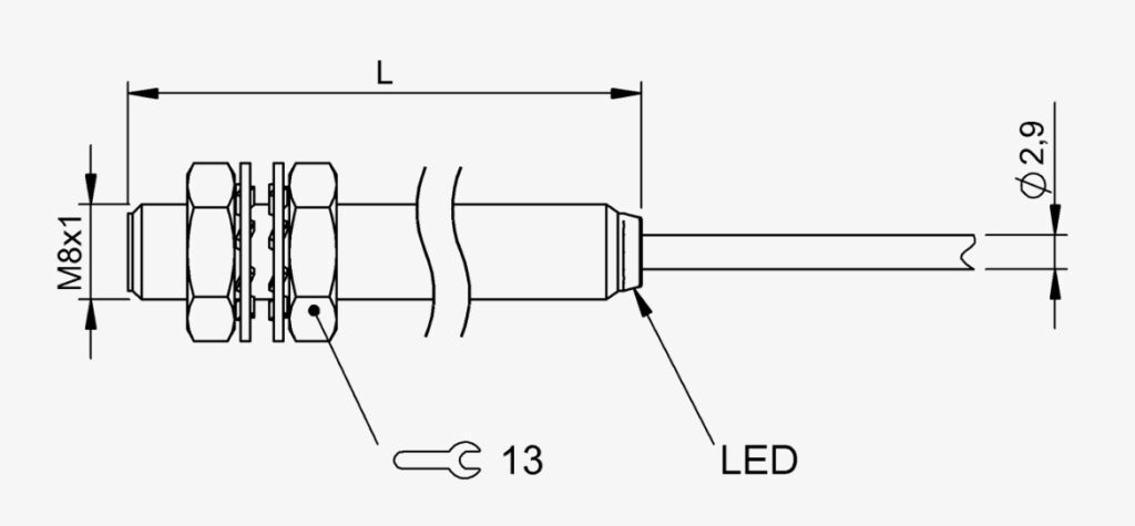 Original New Balluff BES00MZ BES 516-324-E4-C-03 Proximity Sensor
