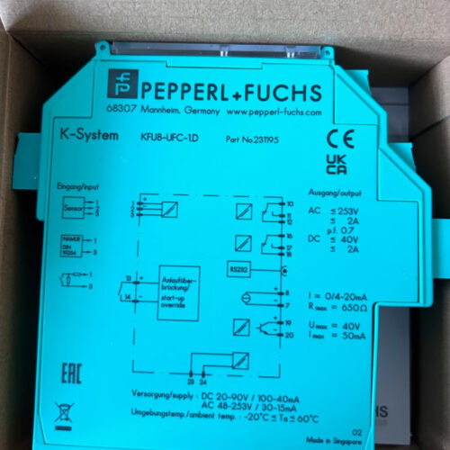Pepperl+Fuchs KFU8-UFC-1.D Frequency Converter