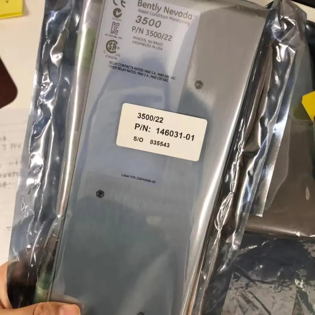 Bently Nevada 3500/22-01-01-00 (288055-01+146031-01) Transient Data Interface - Complete Set