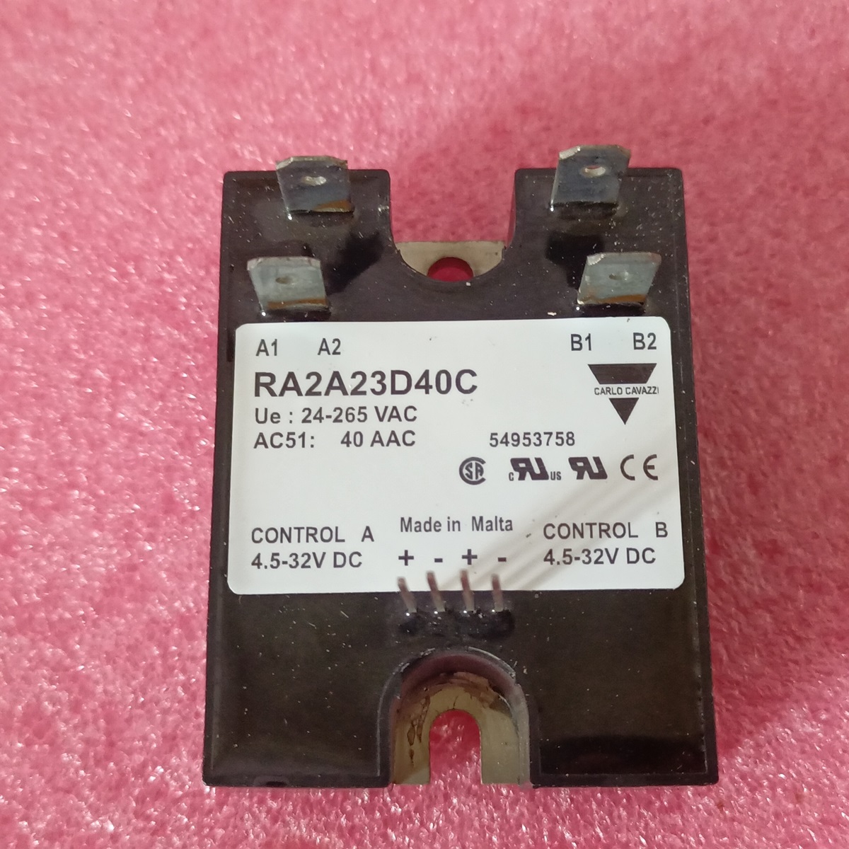 Carlo Gavazzi RA2A23D40C Solid State Relay